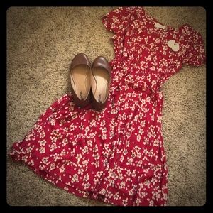Vintage floral dress